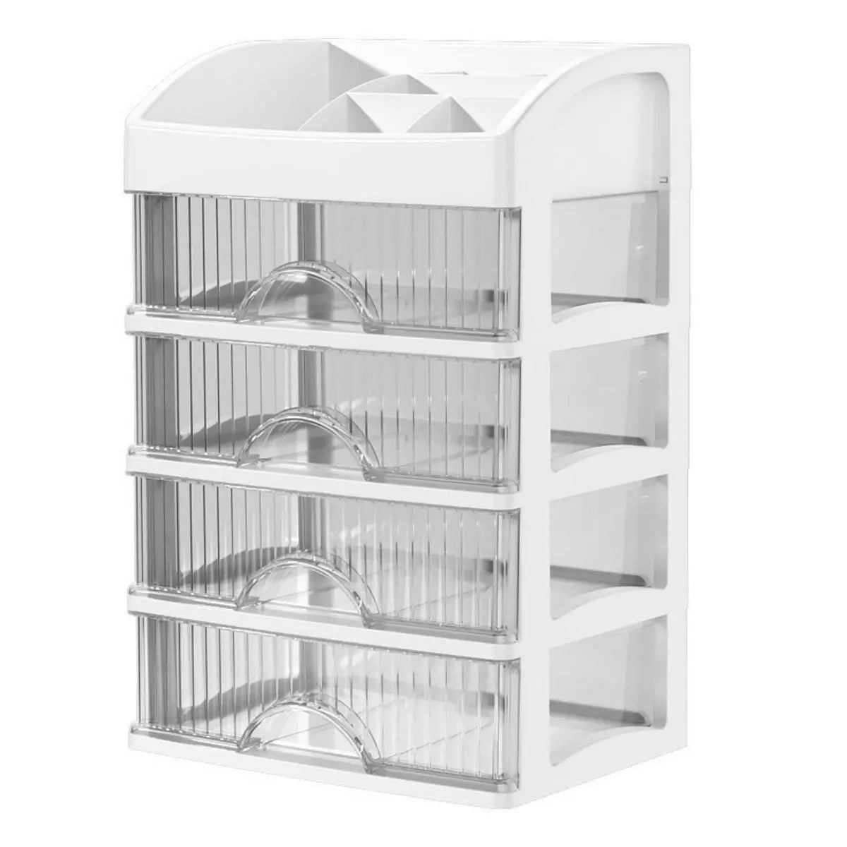 Suporte Organizador com 4 Gavetas Transparentes