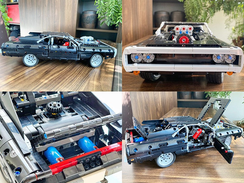 Bloco de Montar Carro de Corrida 1077 Peças