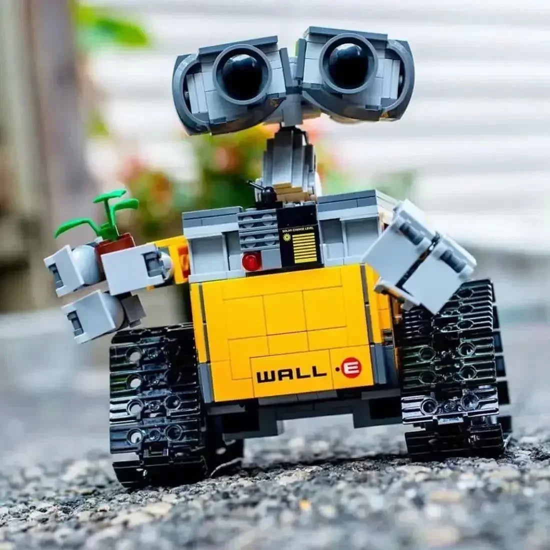 Bloco de Construção Wall-E 687 Peças com Controle Remoto
