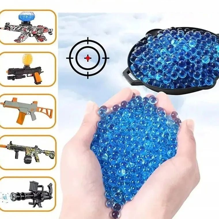 Kit com 5.000 Bolas de Gel para Lançador Brinquedo