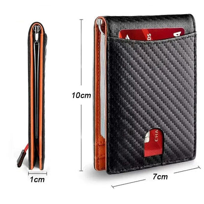 Carteira Compacta com Espaço para 6 Cartões