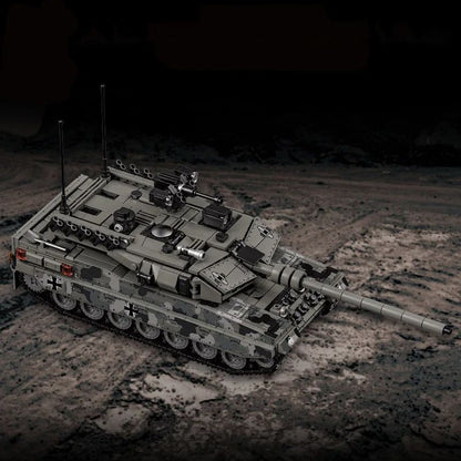 Bloco de Montar Tanque Militar – 1009 Peças