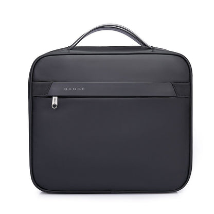 Necessaire Dobrável Preta com Zíper – Compacta e Espaçosa