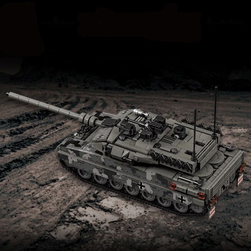 Bloco de Montar Tanque Militar – 1009 Peças