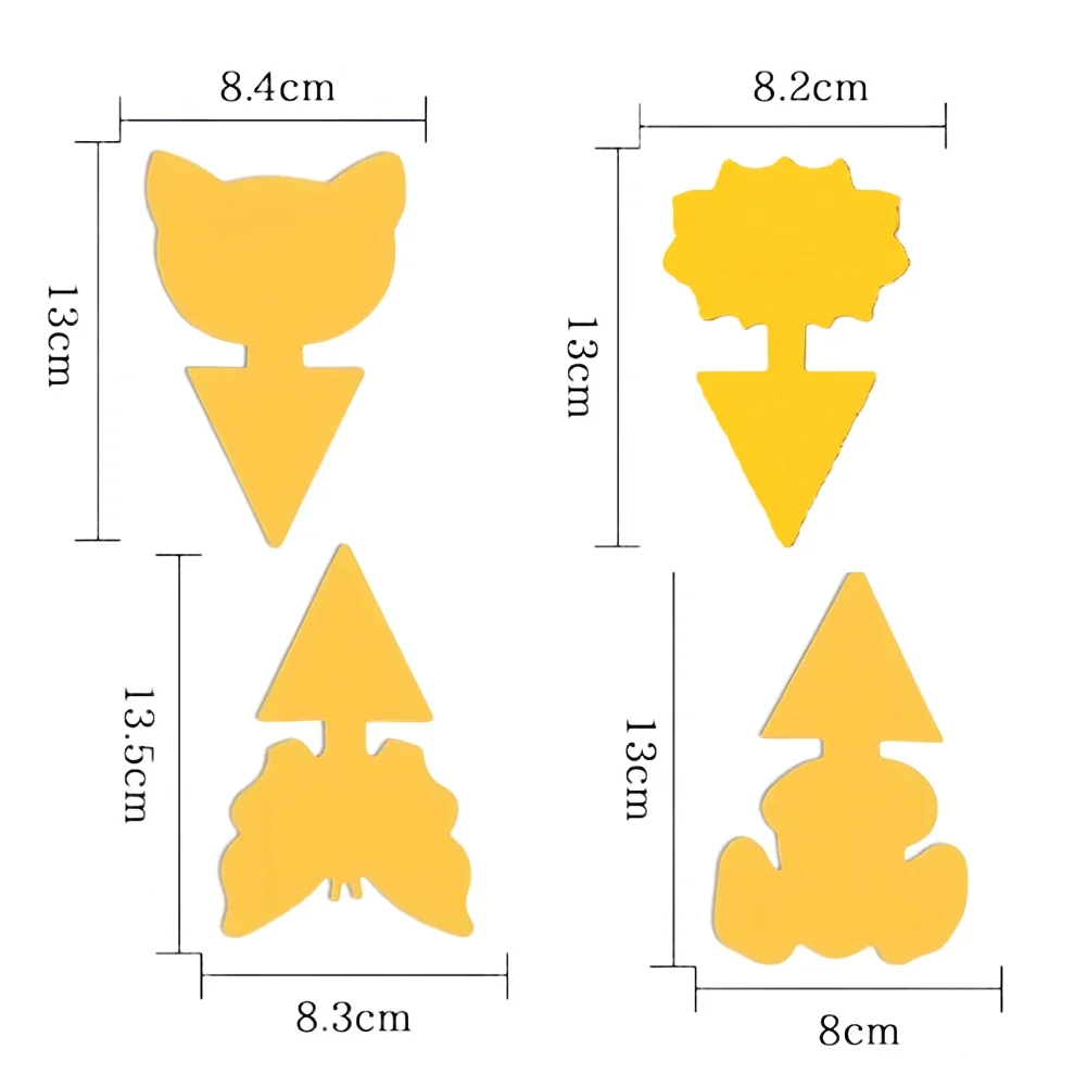 Armadilha Pegajosa Amarela para Moscas de Frutas – PP Ecológico