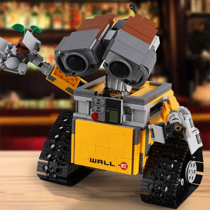 Bloco de Construção Wall-E 687 Peças com Controle Remoto