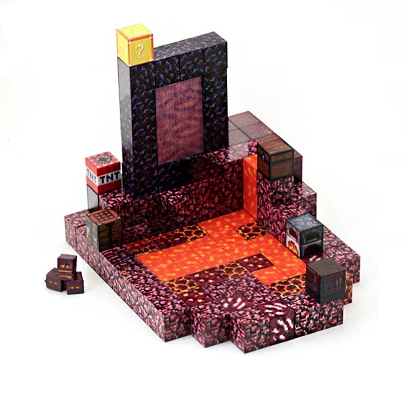 Blocos de Montar Magnéticos em ABS