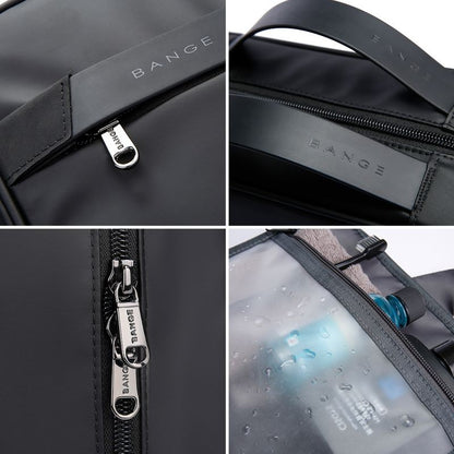 Necessaire Dobrável Preta com Zíper – Compacta e Espaçosa