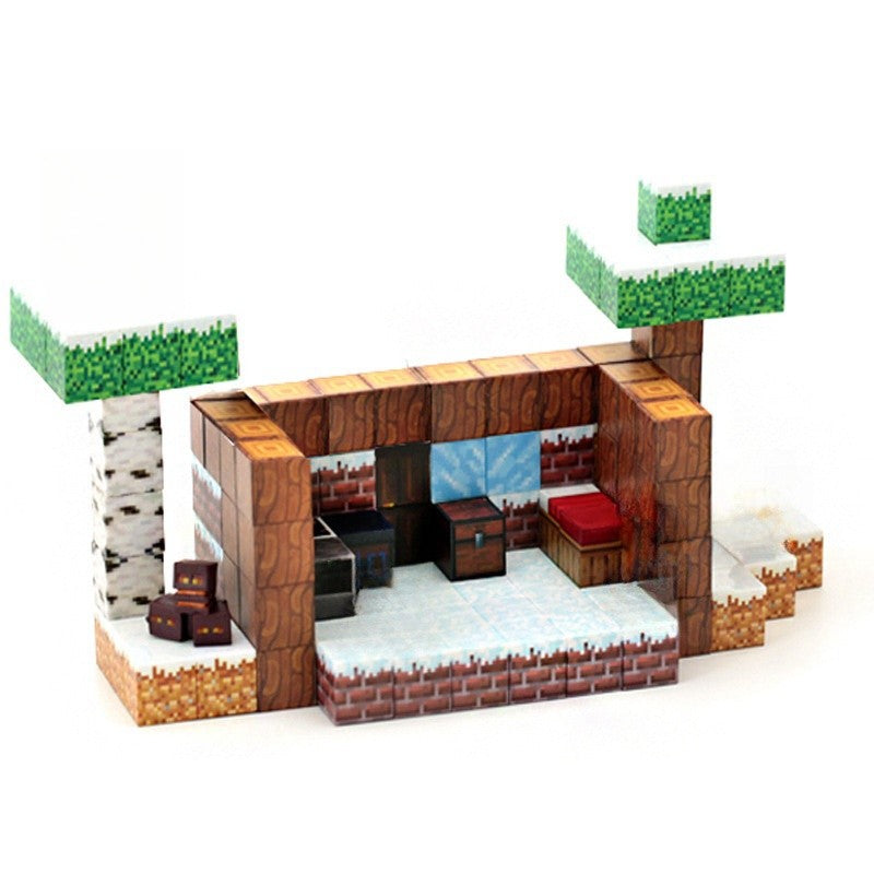 Blocos de Montar Magnéticos em ABS