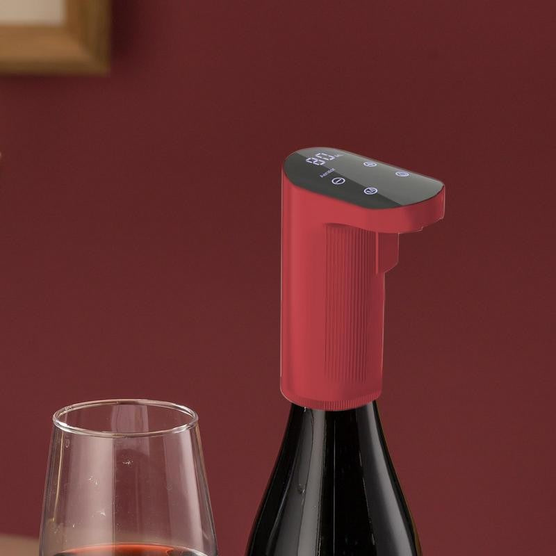 Dispensador de Vinho Elétrico com Decantador Aerador