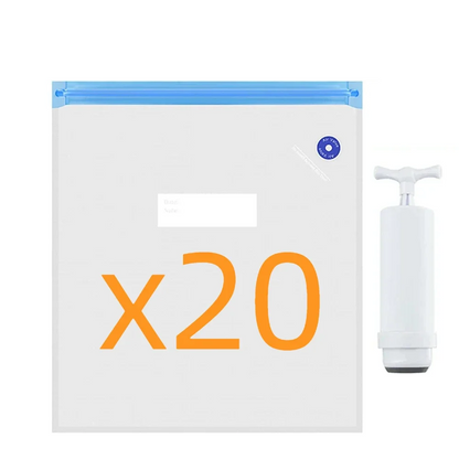 Kit Embalagem a Vácuo com Bomba Manual – 30x34 cm