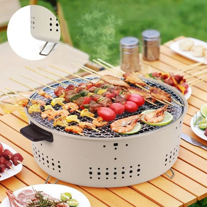 Fogareiro/Churrasqueira Portátil Multifuncional com Grelha