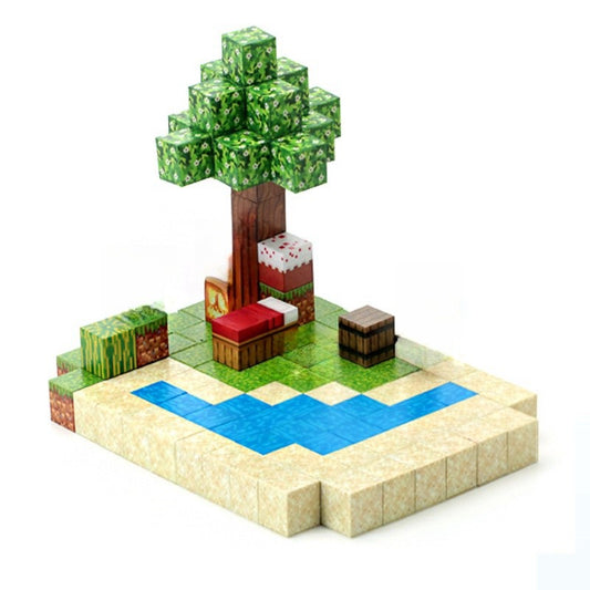 Blocos de Montar Magnéticos em ABS