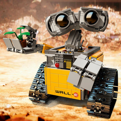 Bloco de Construção Wall-E 687 Peças com Controle Remoto