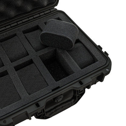 Maleta Plástica com Espuma Interna para 15 Relógios