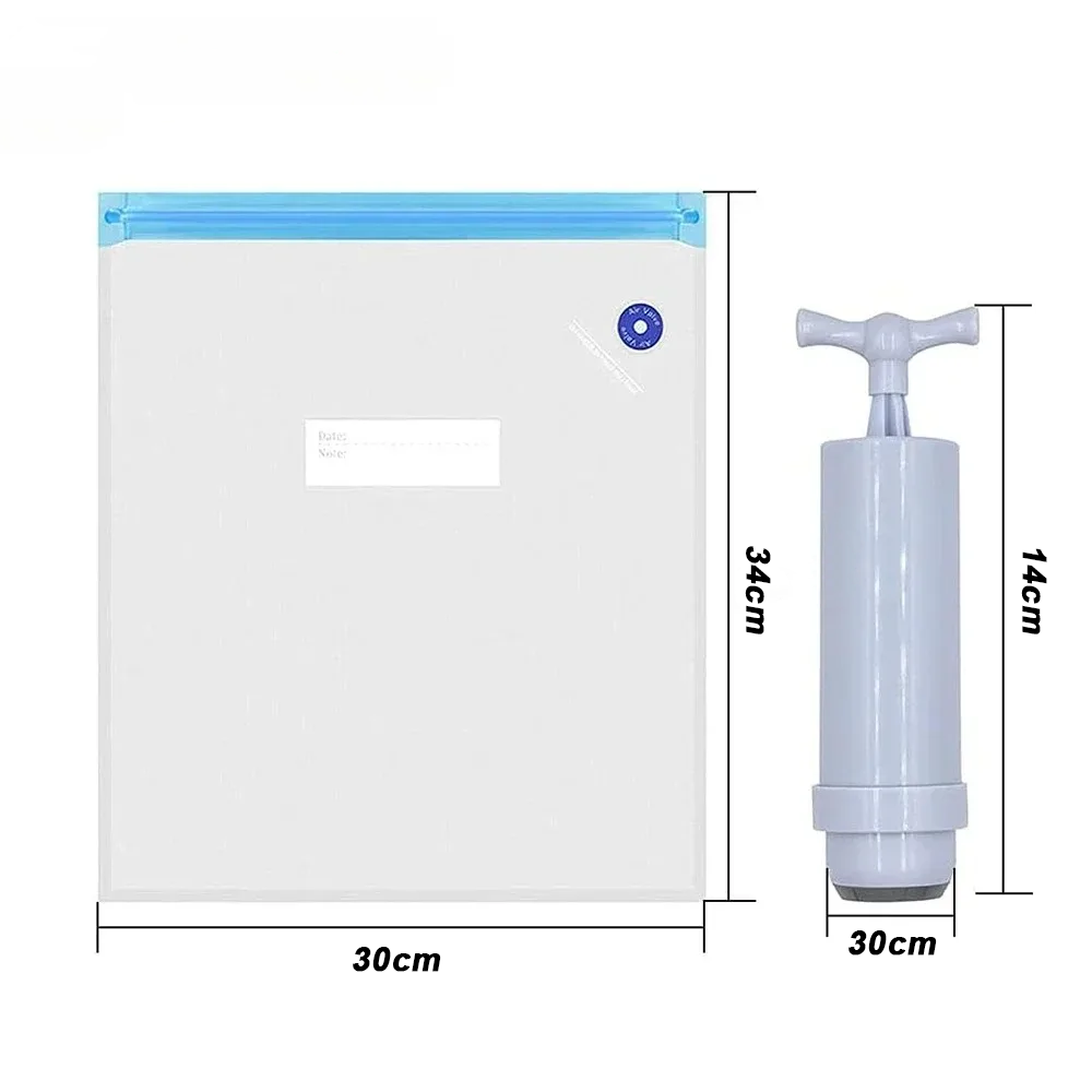 Kit Embalagem a Vácuo com Bomba Manual – 30x34 cm