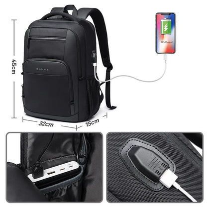 Mochila Executiva Multifuncional com Porta USB