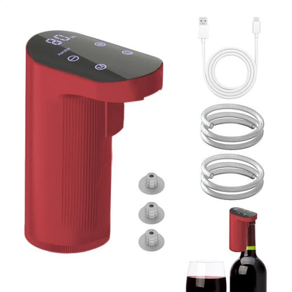 Dispensador de Vinho Elétrico com Decantador Aerador
