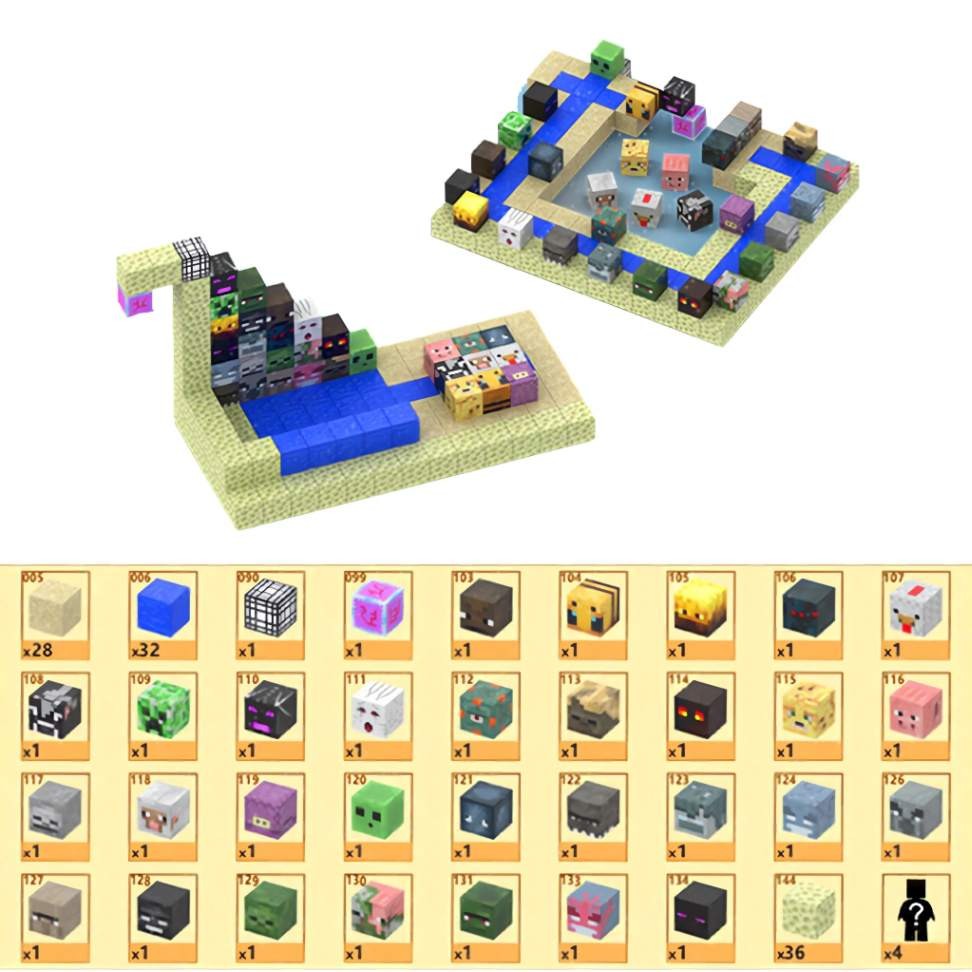 Brinquedo Blocos de Construção Magnético em Plástico ABS