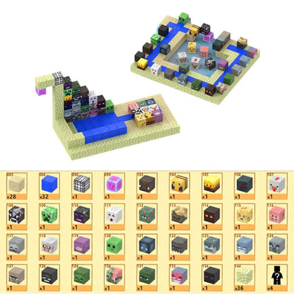 Brinquedo Blocos de Construção Magnético em Plástico ABS