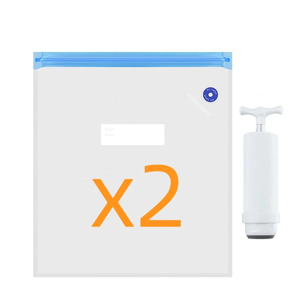 Kit Embalagem a Vácuo com Bomba Manual – 30x34 cm