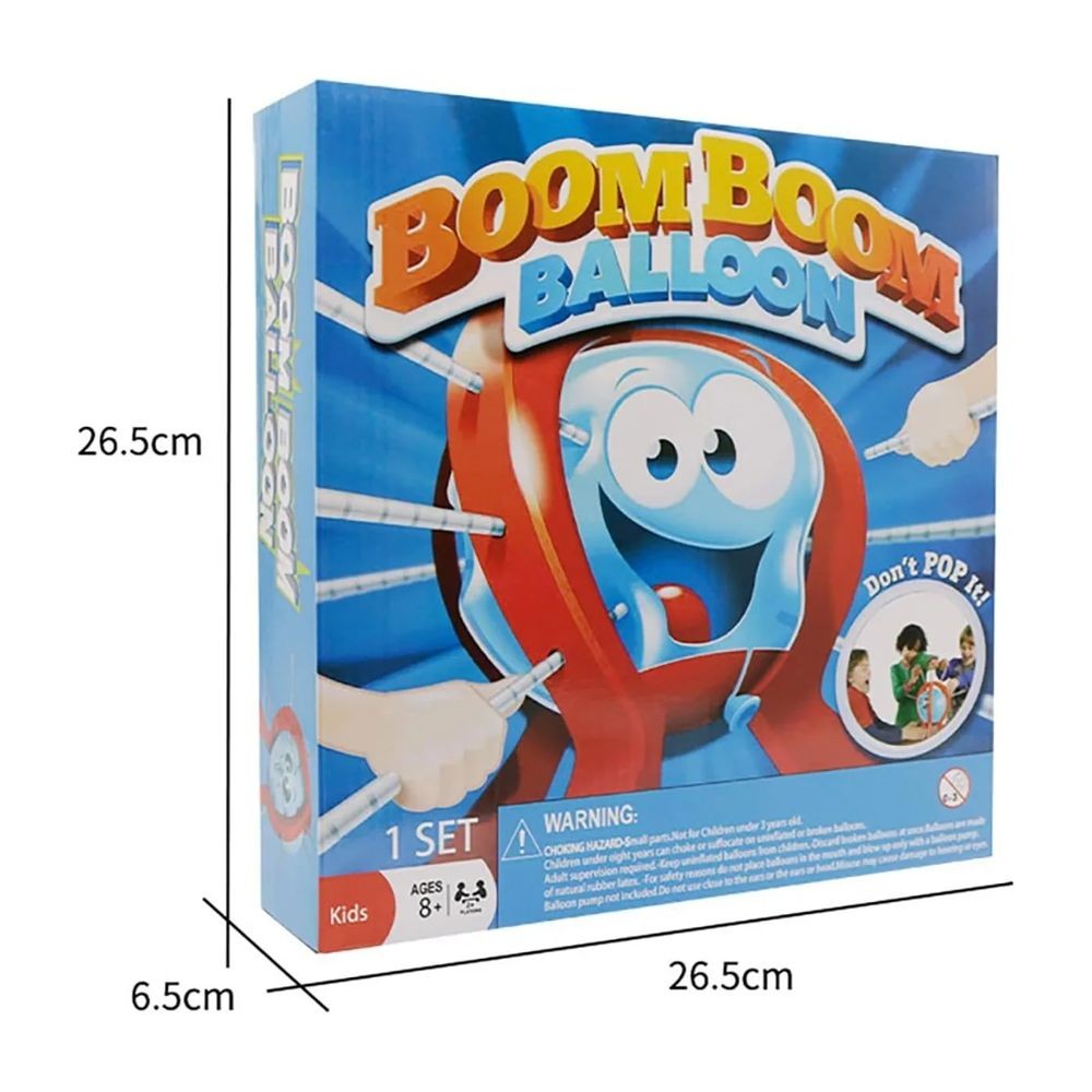 Brinquedo Estoura Balão com Suporte e Dados – Diversão em Família