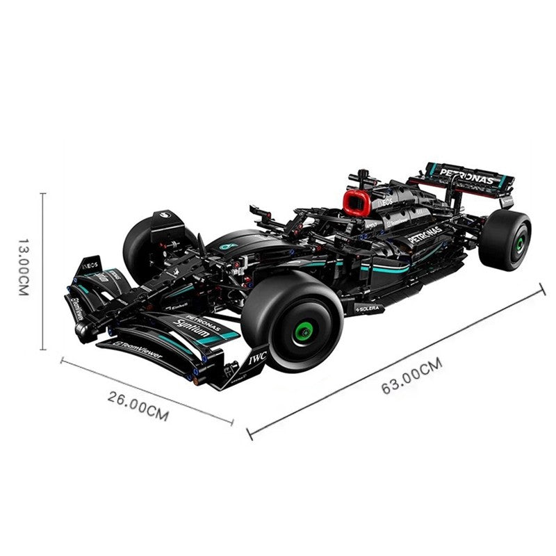 Bloco de Montar Carro de F1 - 1642 Peças