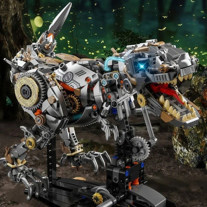 Blocos de Montar Dinossauro com Iluminação – 1268 Peças